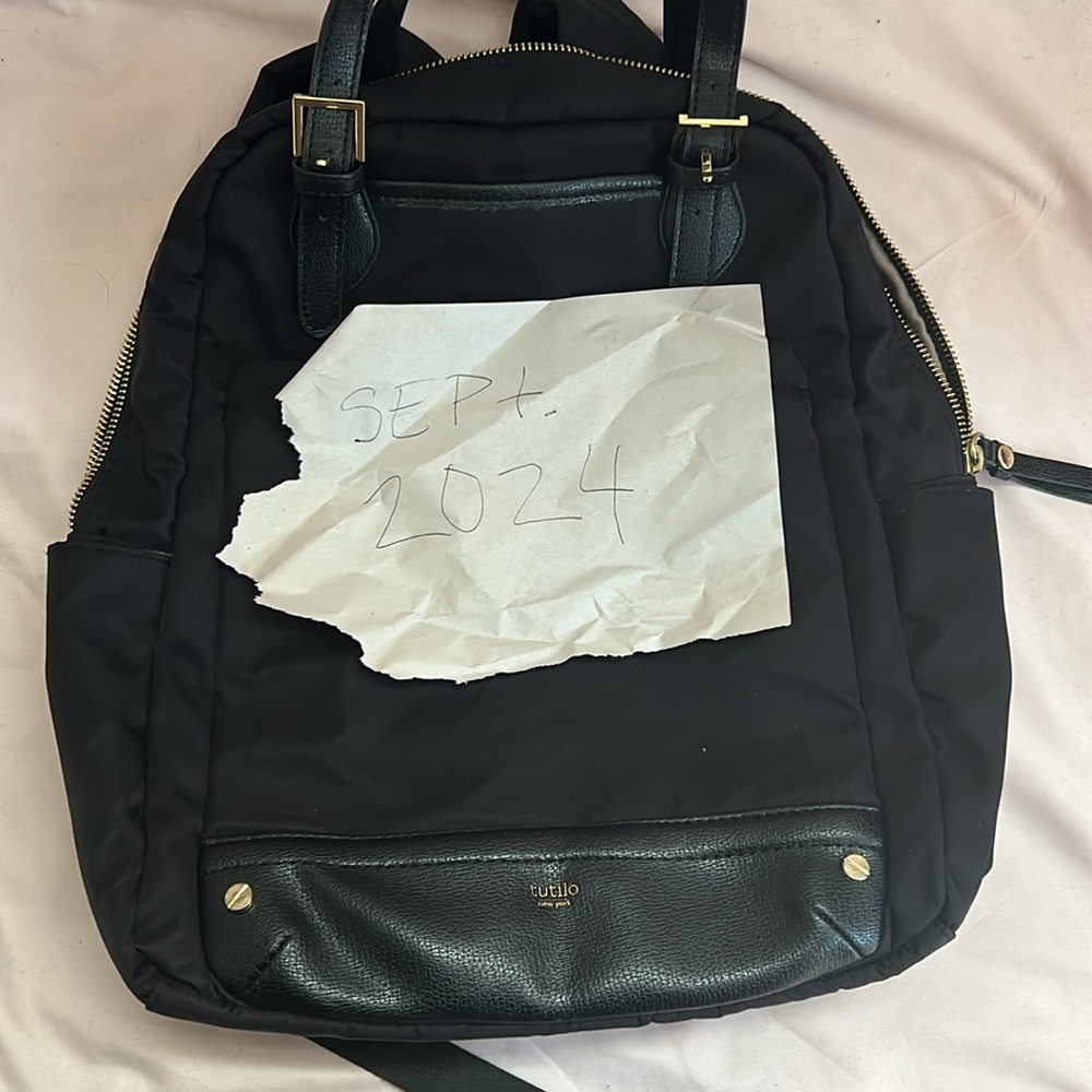 Black Tutilo New York Backpack